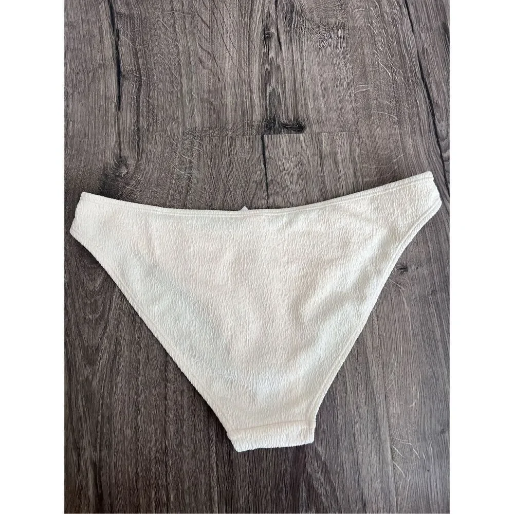 Primark cares womens cream bikini bottom size Medium
